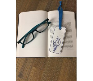 Stickserie ITH - Lesezeichen Garden Flowers Lineart